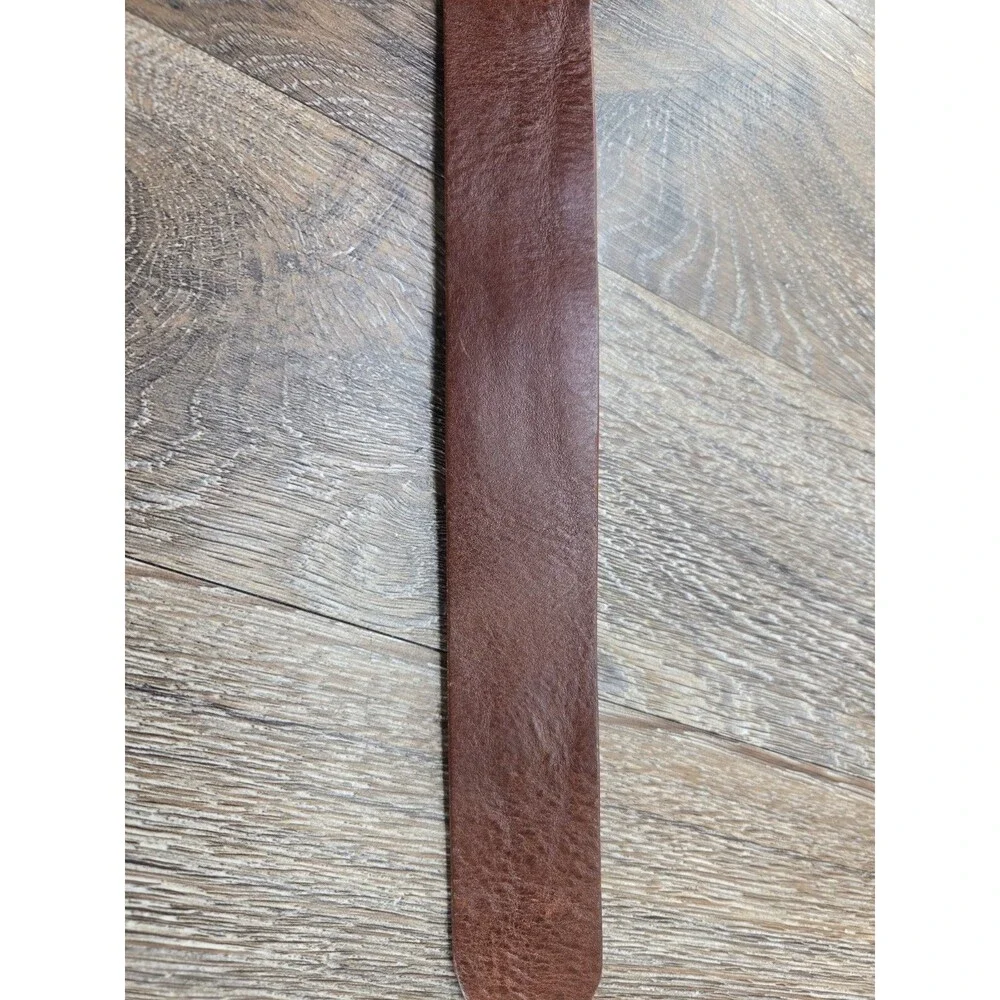 Muse Saint Augustine 1 Piece Buckle-less Leather Belt 1.5